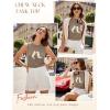image:imageLUXVEER Sleeveless Tank Tops for Women 2026 Summer Casual Blouses Graphic Tees Loose Fit Crewneck Vacation Outfits ShirtsPattern19