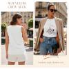 image:imageLUXVEER Sleeveless Tank Tops for Women 2026 Summer Casual Blouses Graphic Tees Loose Fit Crewneck Vacation Outfits ShirtsPattern8