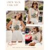 image:imageLUXVEER Sleeveless Tank Tops for Women 2026 Summer Casual Blouses Graphic Tees Loose Fit Crewneck Vacation Outfits ShirtsPattern9