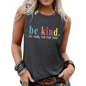 image:imageLUXVEER Sleeveless Tank Tops for Women 2026 Summer Casual Blouses Graphic Tees Loose Fit Crewneck Vacation Outfits ShirtsPattern6