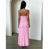 image:imageKaximil Womens Sexy V Neck Halter Maxi Dresses Bodycon Cocktail Wedding Guest Long DressPink
