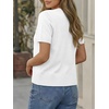 image:imageTrendy Queen Short Sleeve Cardigan Sweaters for Women Cropped Tops Summer 2026 Spring Outfits Cute Casual Y2k Fashion ClothesWhite