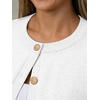 image:imageTrendy Queen Short Sleeve Cardigan Sweaters for Women Cropped Tops Summer 2026 Spring Outfits Cute Casual Y2k Fashion ClothesWhite