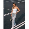 image:imageTrendy Queen Tank Tops Womens Camisole Sleeveless Spaghetti Strap Cami ShirtsWhite