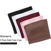 image:imageTrendy Queen Womens 5 Pack Crop Tube Tops Cute Strapless Bandeau 2026 Summer Going Out Sleeveless Backless Trendy ClothesCoffe pink burgundy white black