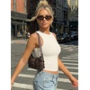 image:imageTrendy Queen Womens Double Lined Sleeveless Tank Tops Workout 2026 Summer ClothesApricot