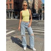 image:imageTrendy Queen Womens Double Lined Sleeveless Tank Tops Workout 2026 Summer ClothesLight Yellow