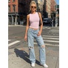 image:imageTrendy Queen Womens Double Lined Sleeveless Tank Tops Workout 2026 Summer ClothesPink