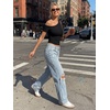 image:imageTrendy Queen Womens Off The Shoulder Short Sleeve Y2k Tops Going Out Crop TShirts 2026 Cute Summer ClothesBlack
