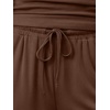 image:imageTrendy Queen Womens Summer 2 Piece Lounge Set Tank Top Wide Leg Pants Pockets 2026Coffee
