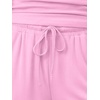 image:imageTrendy Queen Womens Summer 2 Piece Lounge Set Tank Top Wide Leg Pants Pockets 2026Pink