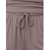 image:imageTrendy Queen Womens Summer 2 Piece Lounge Set Tank Top Wide Leg Pants Pockets 2026Rose Taupe