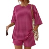 Striped Berry Pink